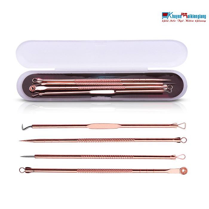Bộ Nặn Mụn 4 Món Bỏ Túi Có Hộp