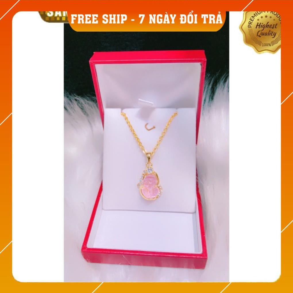 [ SIÊU GIẢM GIÁ ] Dây chuyền nữ mạ vàng 18k tỳ hưu nhiều màu cao cấp Gadoshop - đeo đi chơi siêu đẹp