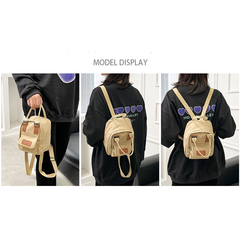 Balo Vải Canvas Siêu Nhẹ Thời Trang Cho Nữ