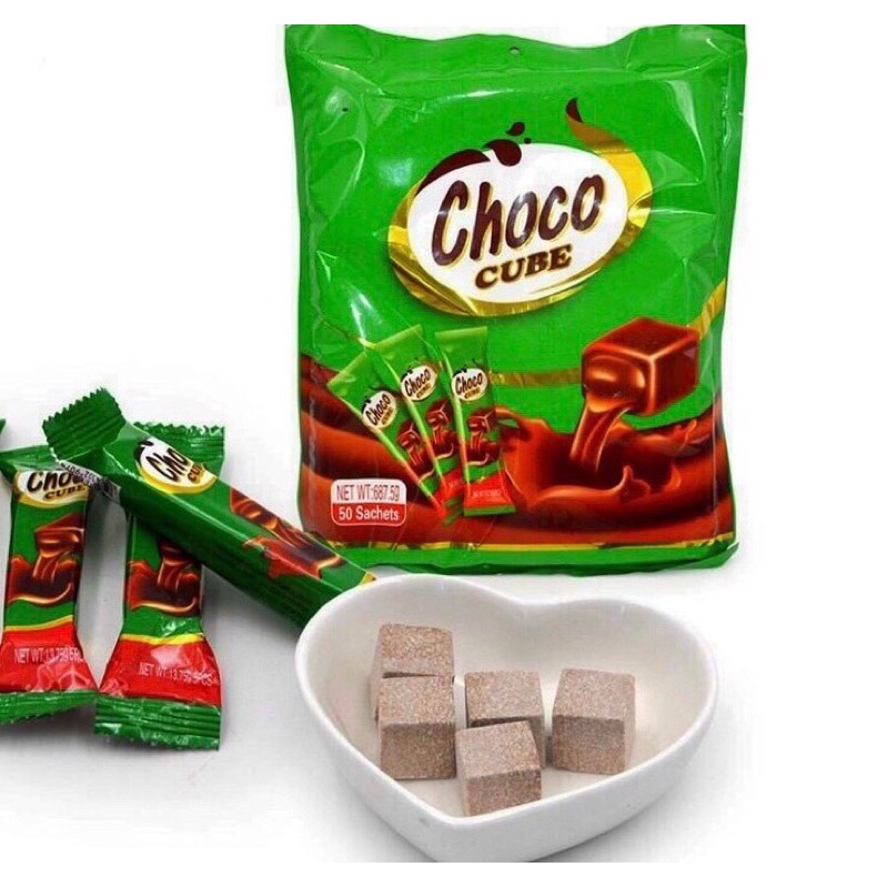 Choco cube gói  50 thanh