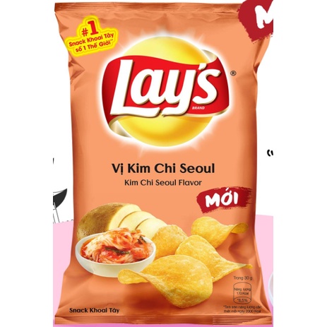Bánh snack khoai tây Lays nhiều vi gói nhỏ 38g - Lay's 38g | BigBuy360 - bigbuy360.vn