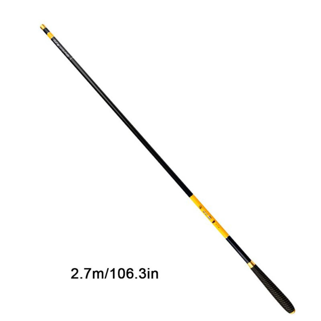 Cần Câu Cá Carbon Siêu Nhẹ Siêu Cứng Mới 2.7-6.3 M Thoải Mái Nhẹ Và Bền Thanh Lịch-DigitalVN-168