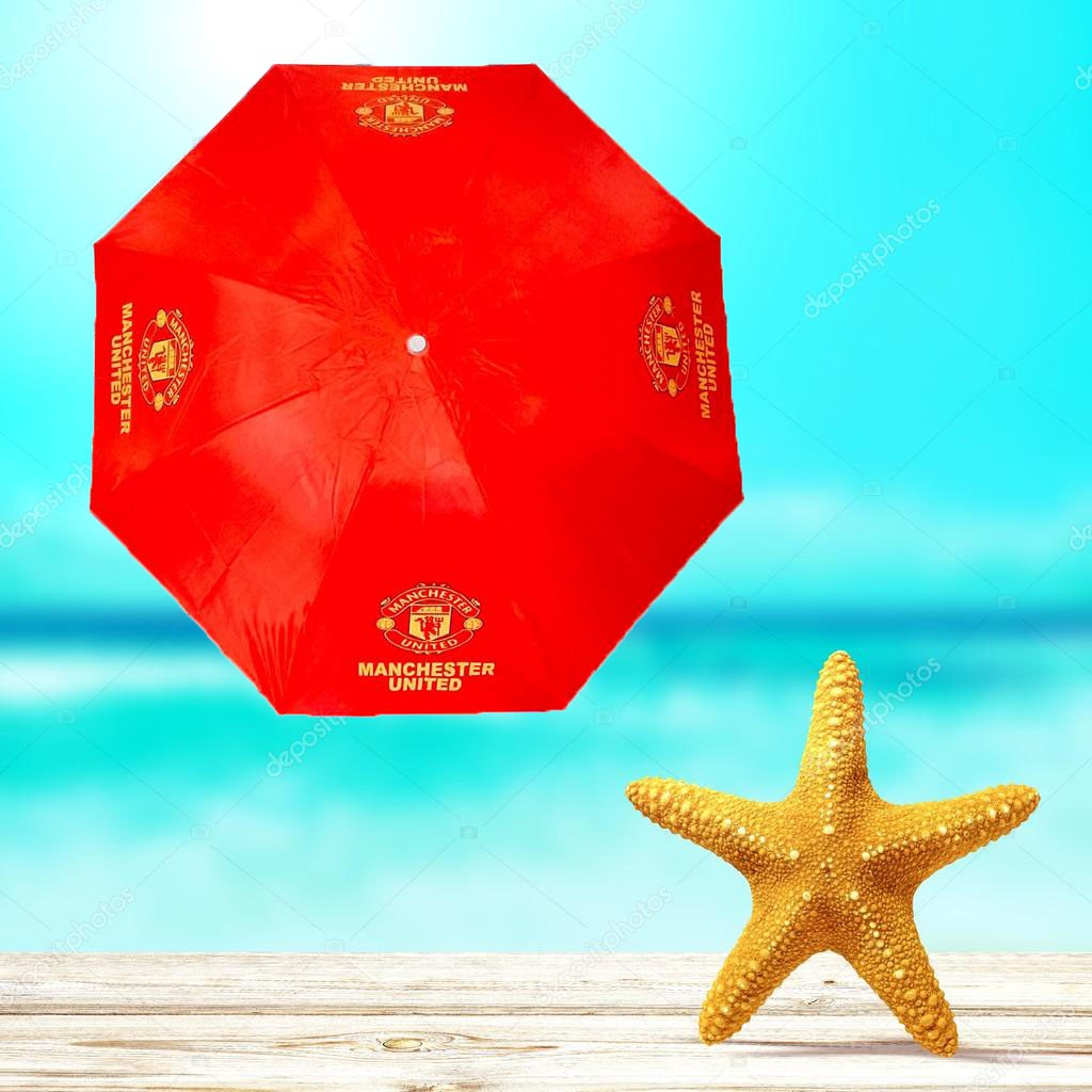 Ô, dù in logo câu lạc bộ Manchester United, Chelsea, Barcelona, Real Madrid