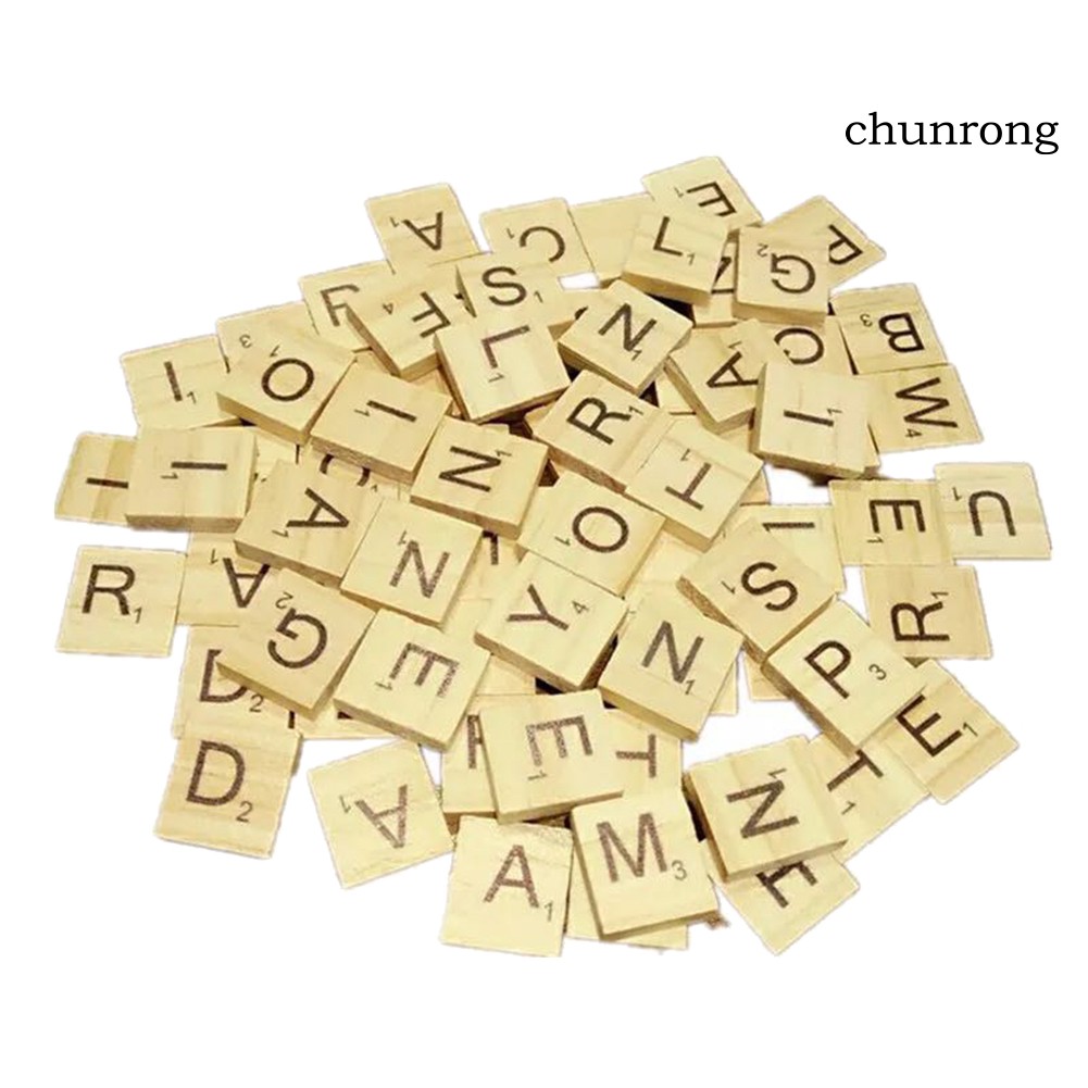 Set 100 Mảnh Gỗ Học Chữ Cái Và Chữ Số Cho Bé