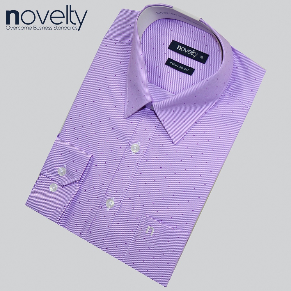 Áo Sơ Mi Nam Novelty Tay Dài Kẻ Sọc Caro Regular fit 210204D