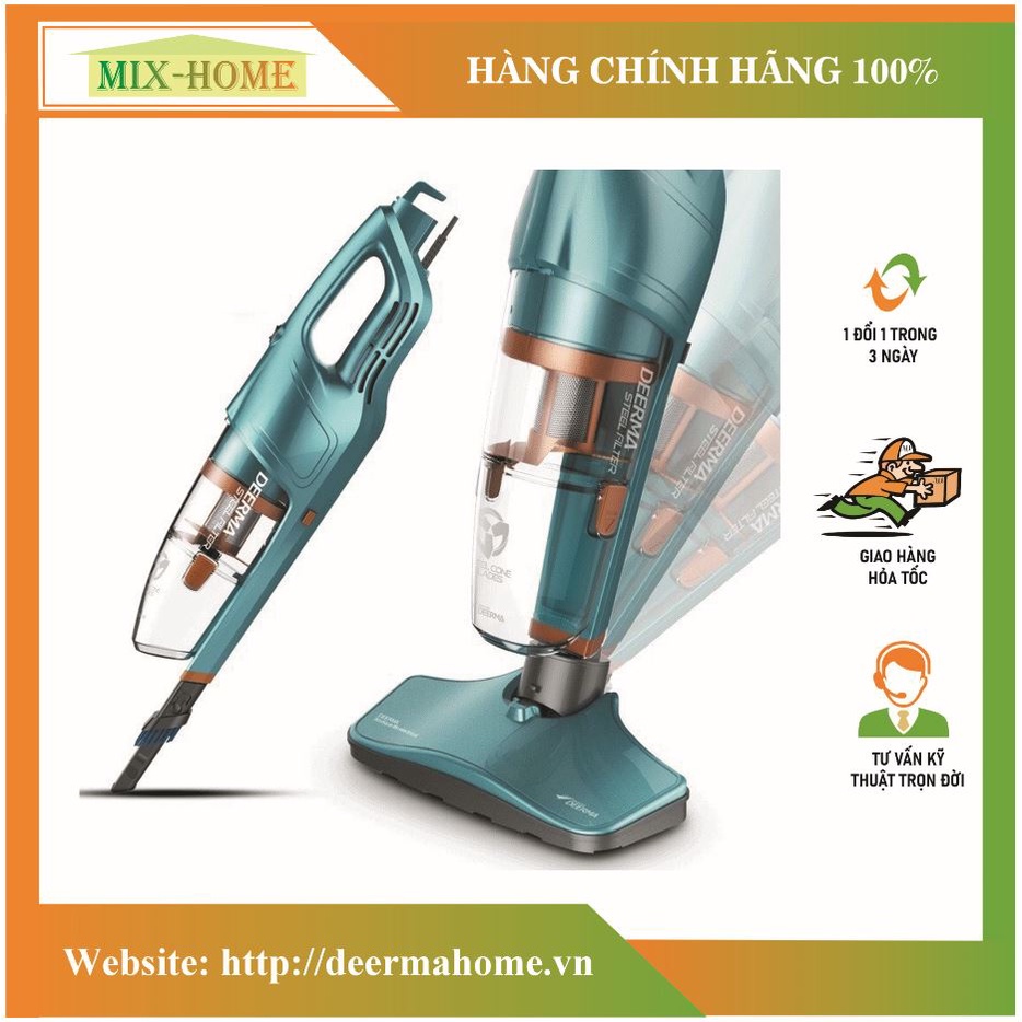 Máy hút bụi cầm tay Deerma DX900 (hàng chính hãng BH 6 tháng)