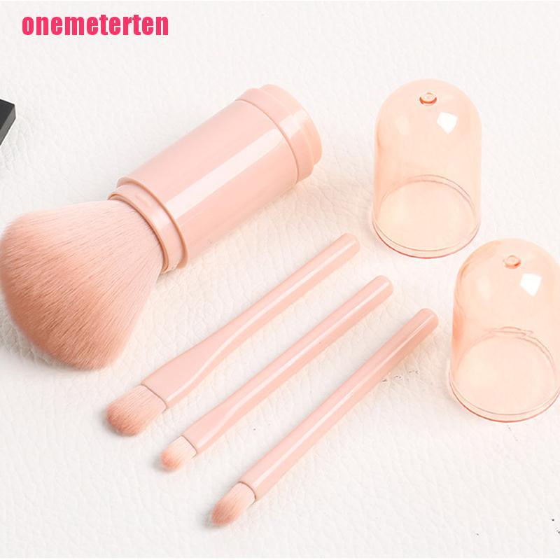 【TEN】4 In1 Makeup Brushes Set Brushes Foundation&Blush Brushes Face Lip Eye Br