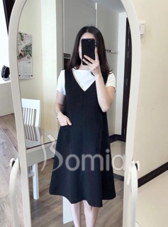 Yếm Bầu Công Sở, Váy Công Sở Cho Mẹ Bầu