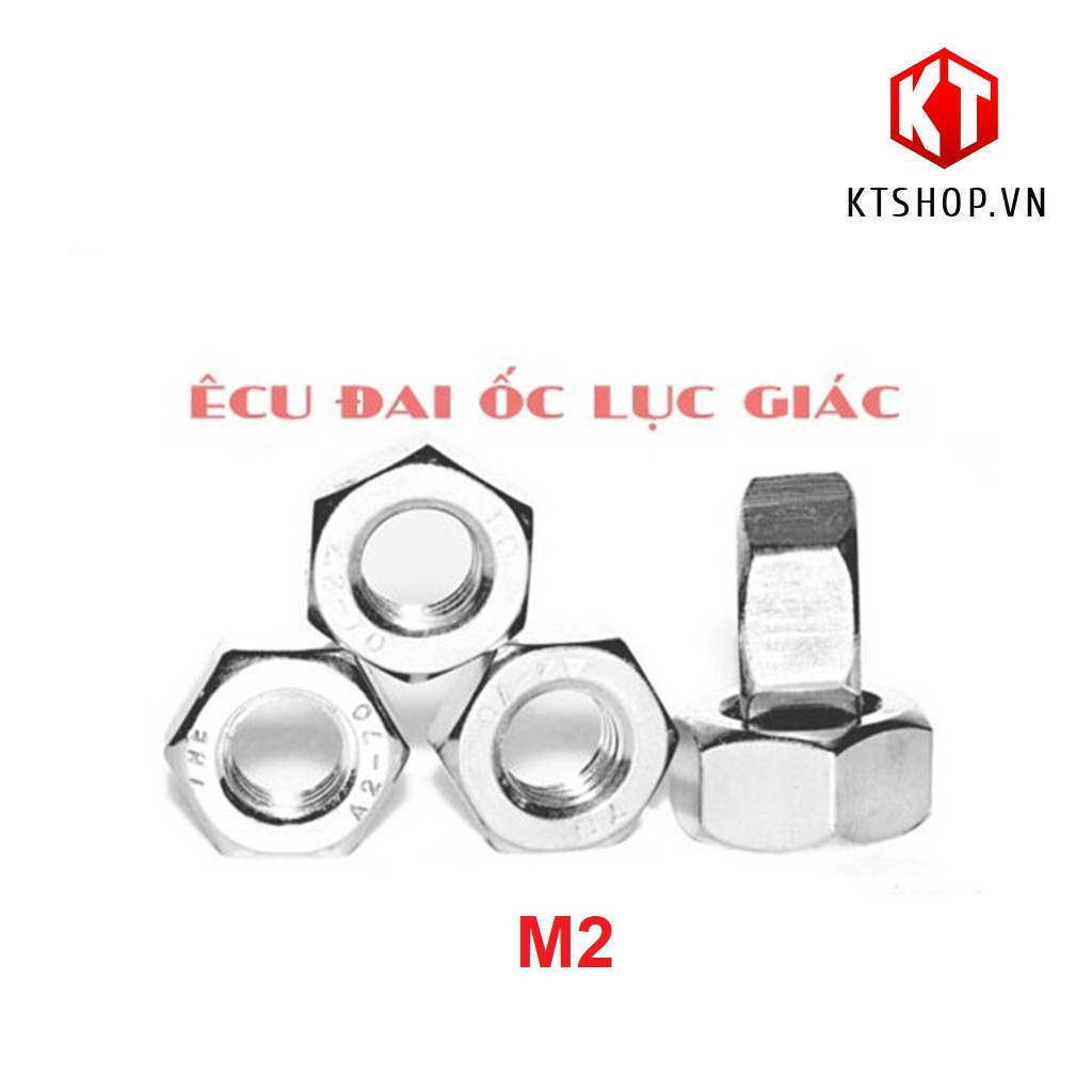 10 Con tán Inox cho ốc M2