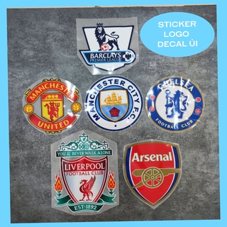 Sticker ủi áo Siêu rẻ : Logo ủi áo bóng đá - logo câu lạc bộ bóng đá Giải Ngoại Hạng Anh decal ép nhiệt