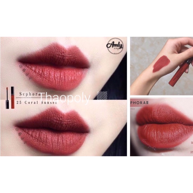 Son kem Sephora Cream Lip Stain