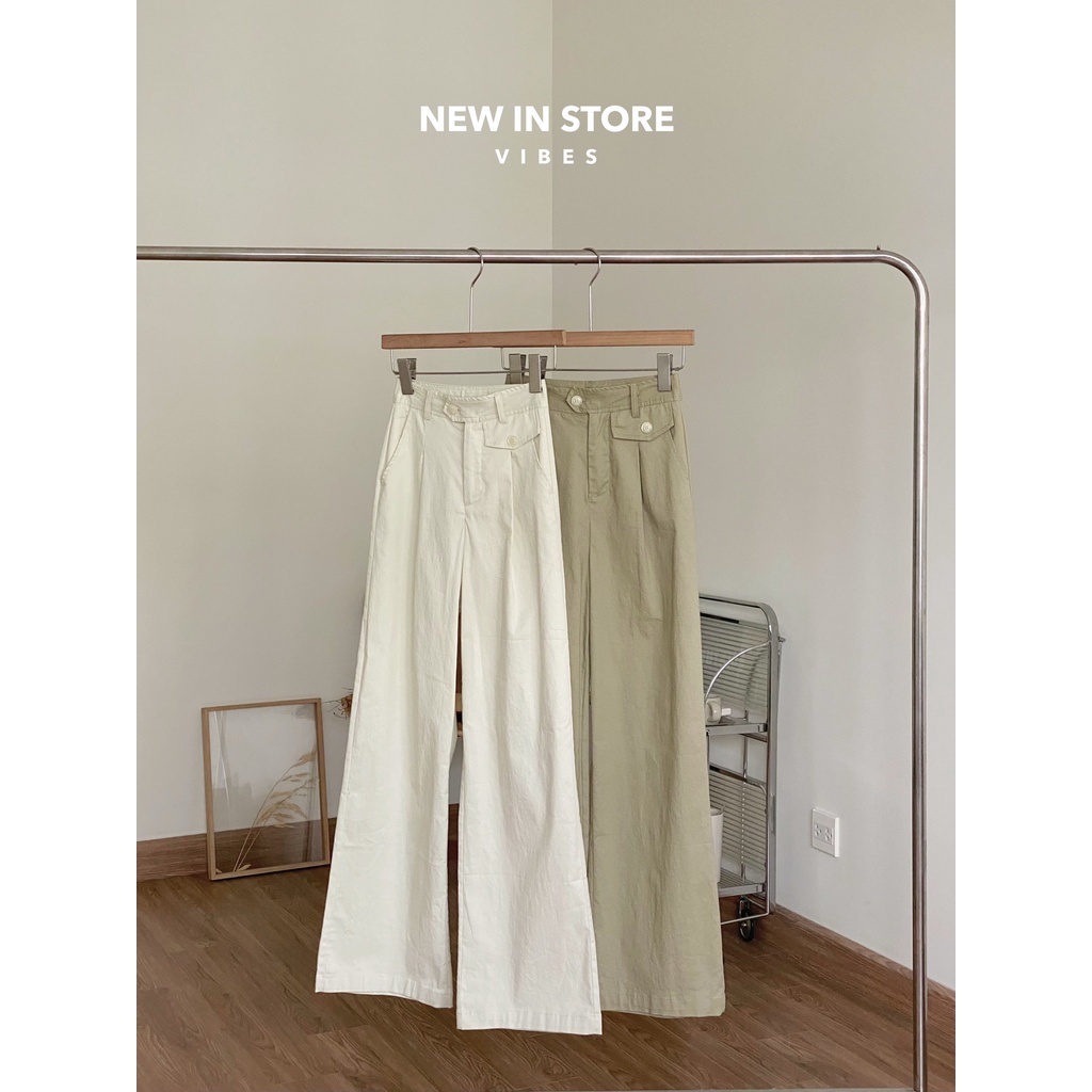 QUẦN KAKI SUÔNG TÚI NẮP_QD1160