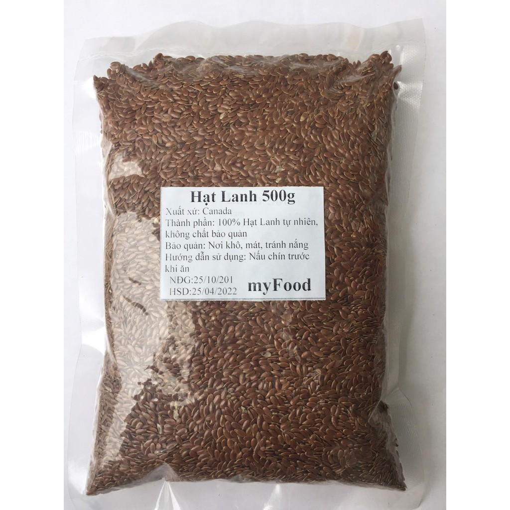 500g Hạt Lanh Canada