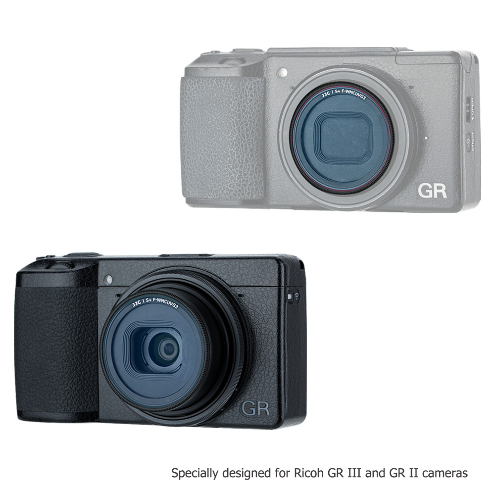 Bộ Lọc Tia Uv Nhiều Lớp Jjc L39 Cho Máy Ảnh Ricoh Gr Iii Gr3 And Gr Ii Gr2 Adopts 3m