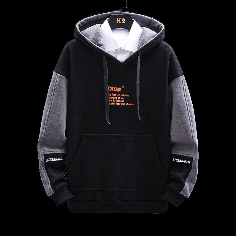 Áo hoodie nỉ nam có mũ thiết kế túi lớn in chữ KXEP cá tính thời trang STYLE MARVEN - AO TOP NAM 90000190