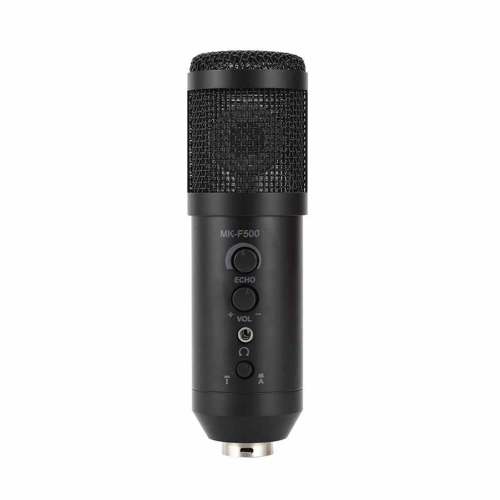 [Mã ELHACE giảm 4% đơn 300K] Microphone Thu Âm Live Stream MK-F500USB - Kết nối qua cổng USB