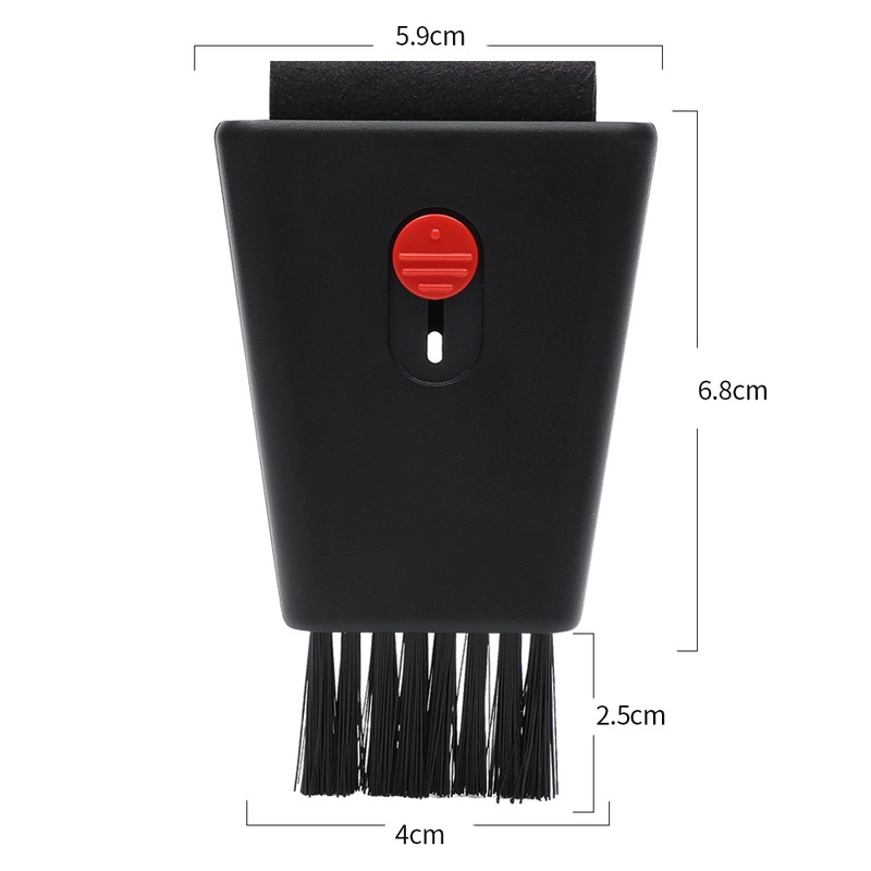 Cọ Vệ Sinh Hai Đầu Mini Có Thể Thu Gọn Cho Điện Thoại/Máy Tính Bảng/Laptop