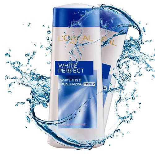Combo Sữa rửa mặt Loreal 100ml và Nước hoa hồng Loreal 200ml giúp làm sạch trắng mịn da LOreal Paris White Perfect