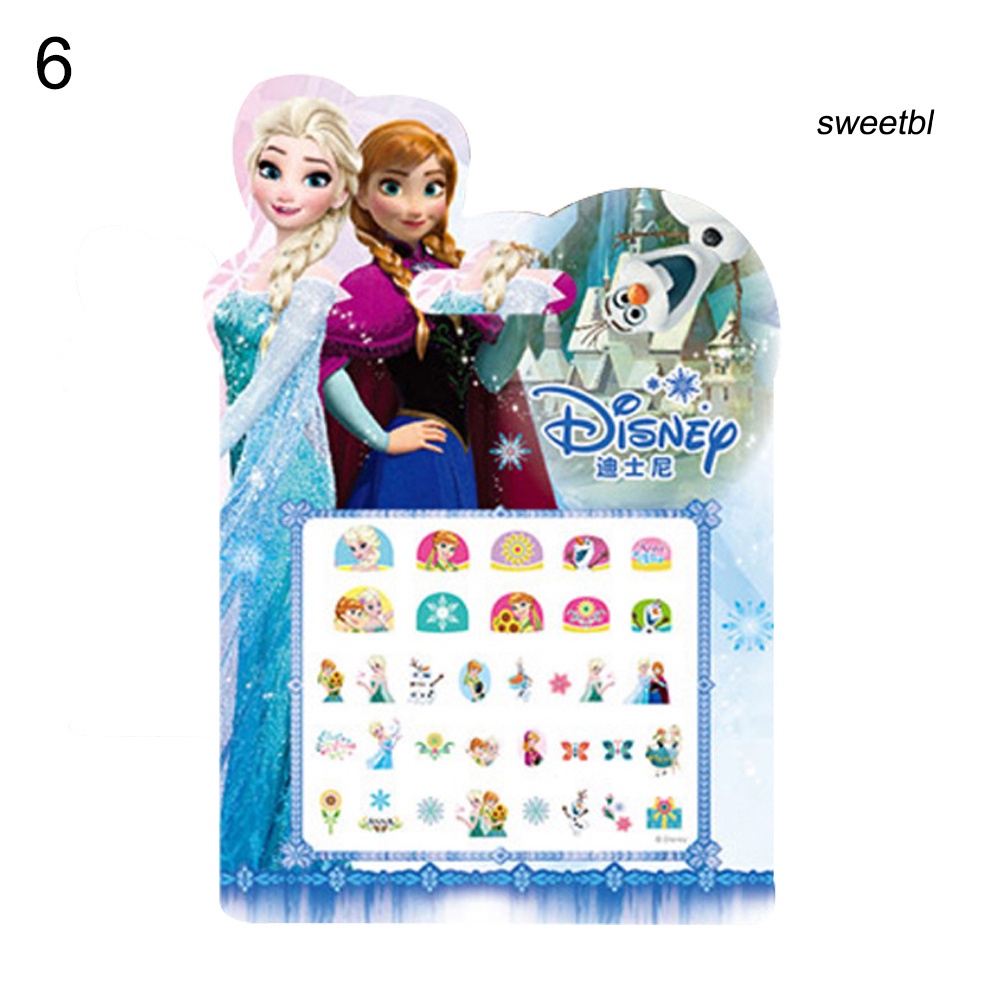 MVP2634 Tấm hình dán móng tay họa tiết nhiểu kiểu dễ thương cho bé gái