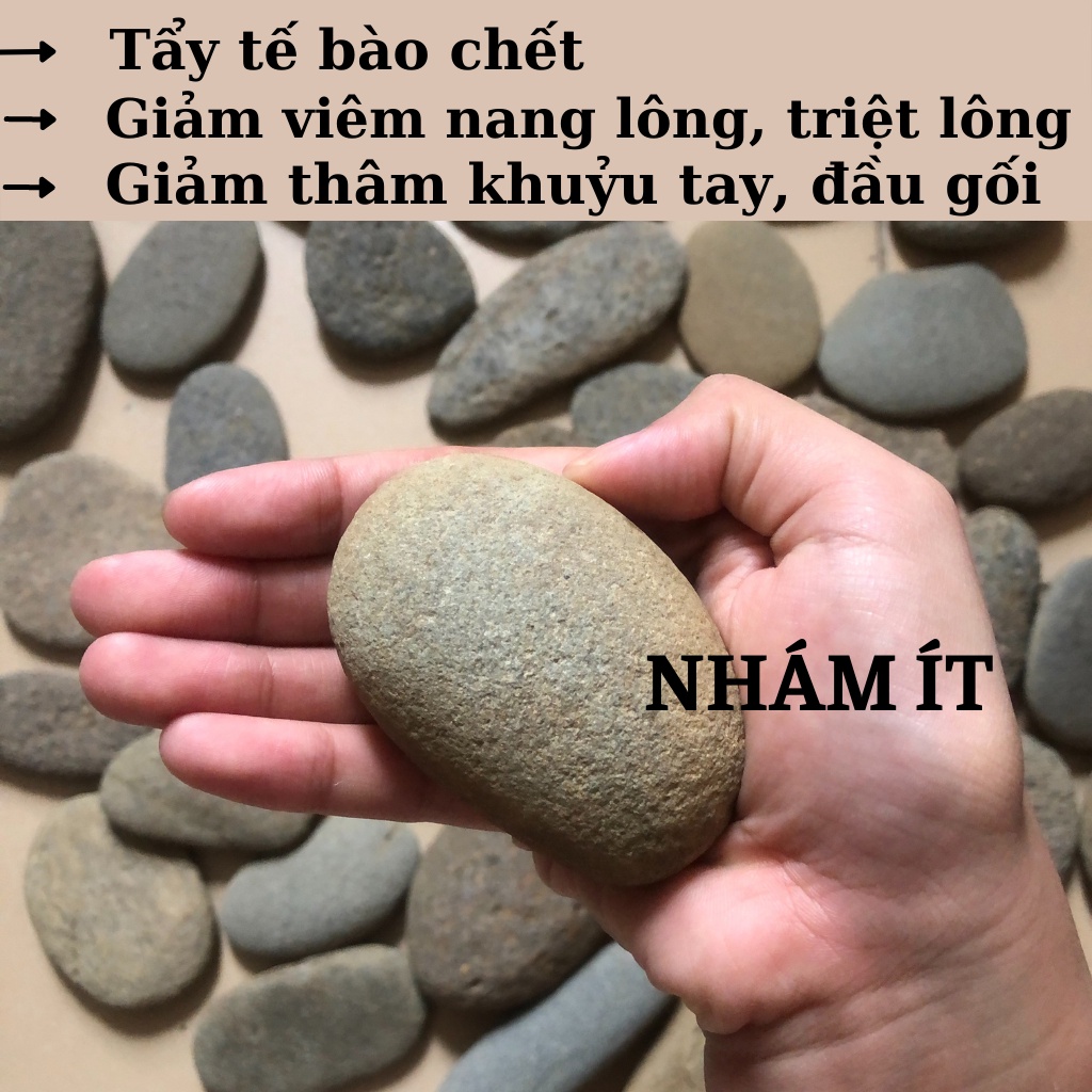 Đá kì tắm tự nhiên, đá tắm tẩy chế bào chết , đá cuội tẩy da chết tẩy lông | BigBuy360 - bigbuy360.vn