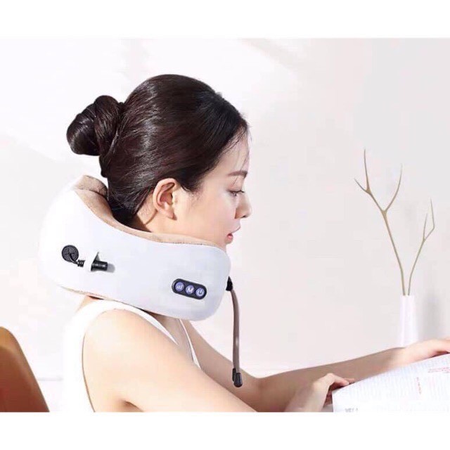 Gối Massage Máy Massage cổ vai gáy U Shaped cao cấp công nghệ Nhật Bản