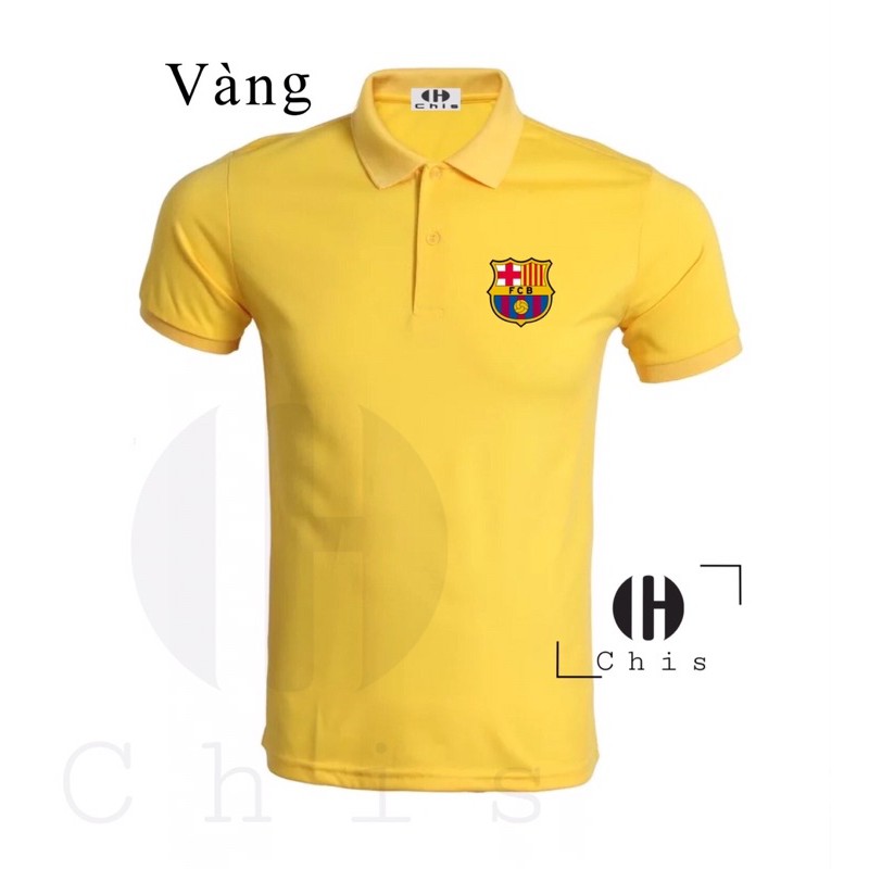 Áo polo câu lạc bộ bóng đá Barca