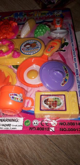 Set bộ đồ chơi nhà bếp bằng nhựa 80812