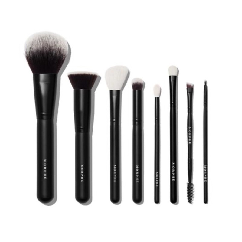 Có sẵn - Bộ cọ mắt kèm box da Morphe Get Things Started cho người bắt đầu makeup