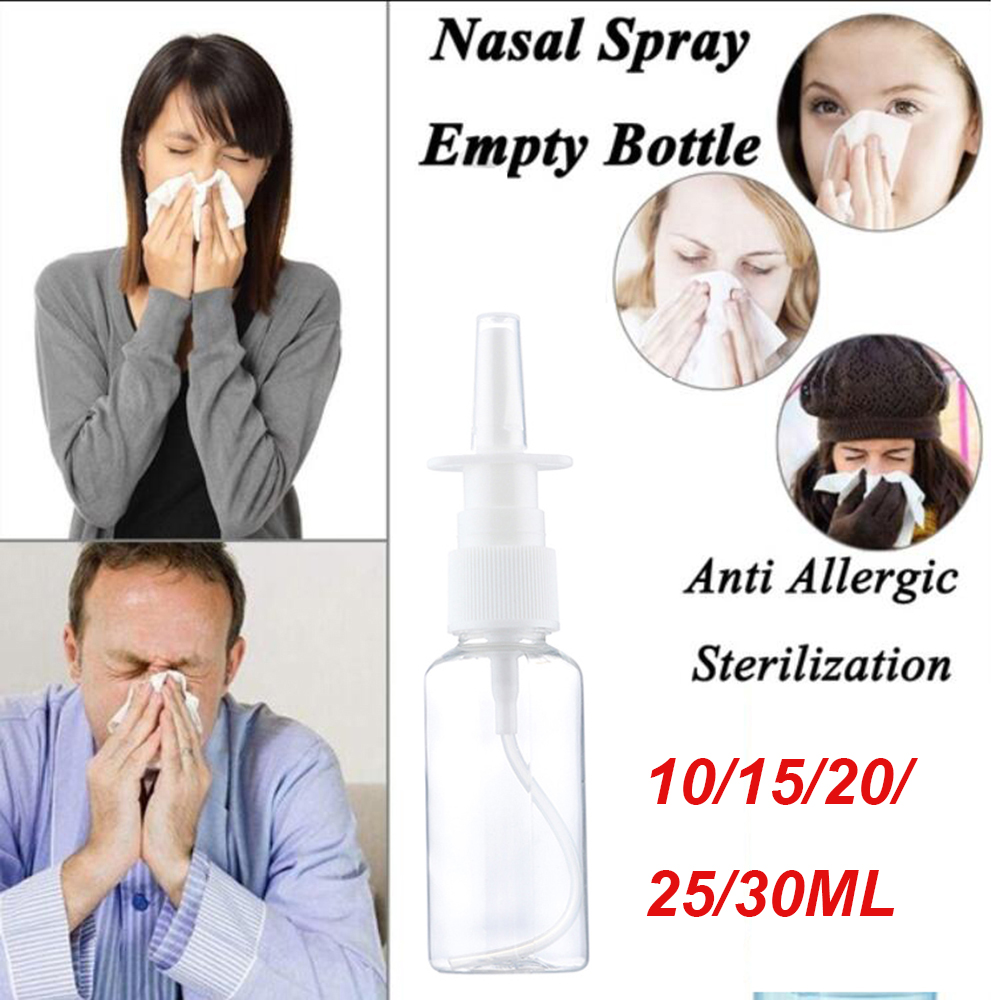 (Hàng Mới Về) Bình Xịt Rỗng Chuyên Dụng Đựng Dung Dịch Xịt Mũi Tiện Lợi
