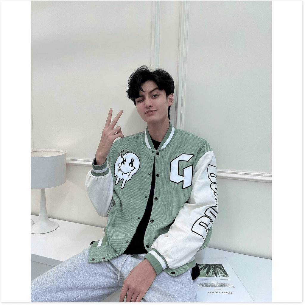 Áo khoác nhung bomber NAM CỰC CHẤT PHONG CÁCH 2021 KHANH AN