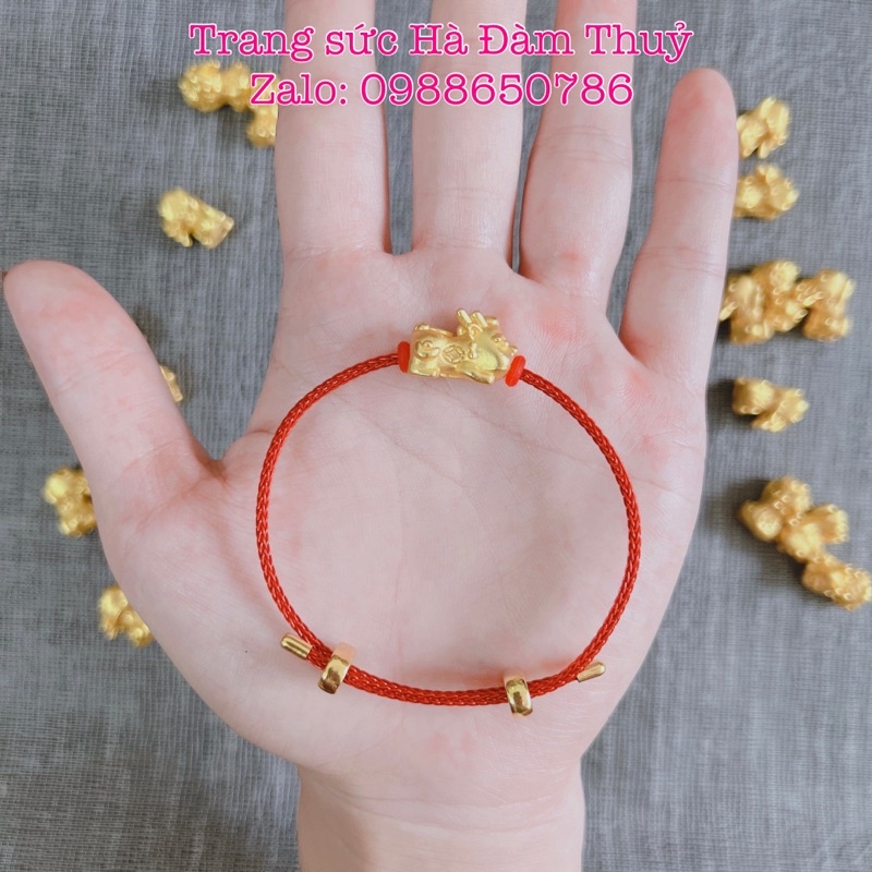 Charm 12 con giáp Phát Tài Phát Lộc, Vòng Dây Cáp Bền Đẹp 🥰🥰🥰