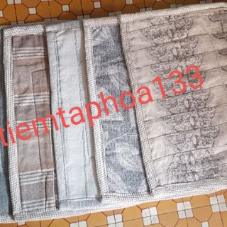 HCM - Thảm lau chân, thảm trang trí lót trải sàn kích thước 55 x 38 cm, nhà bếp, phòng khách
