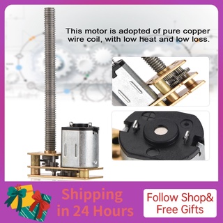 Iuxishop Động Cơ Không Chổi Than 30-1000rpm N20 M4X55Mm Trục 1024ga20 Dc 6v/12v