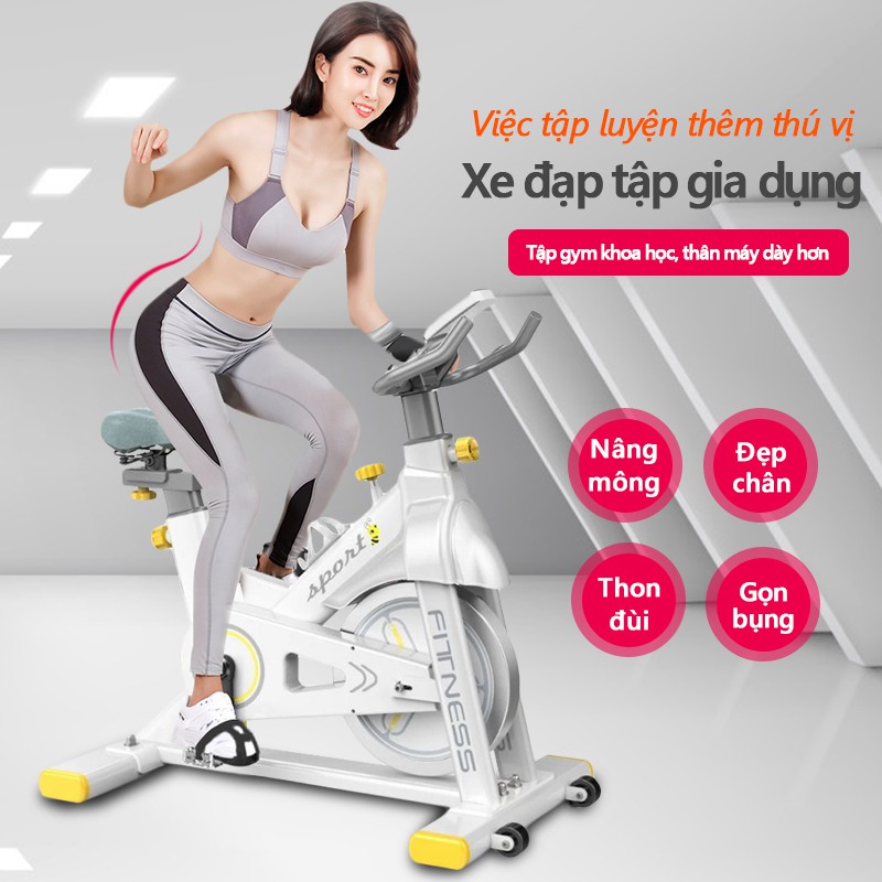 OT308W  Xe đạp tập đa năng cản lực từ tính chống mài mòn bàn đạp nhôm bánh xe thép vinhthuan.shop