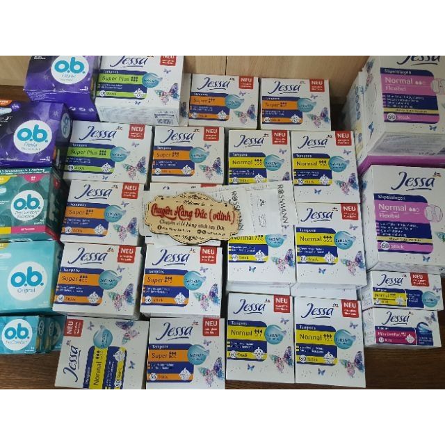 Băng vệ sinh Tampon Jessa Facelle Đức ( kèm Bill ảnh cuối)