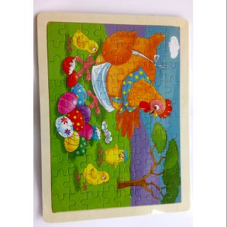 [Com bo 5 tranh 80 mảnh tặng 1 tranh 60m( 3 hình cuối)] tranh 80 mảnh động cật