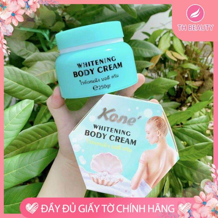 [Thật 100%] Kem Body Kone trắng da chiết xuất Collagen, sữa dừa