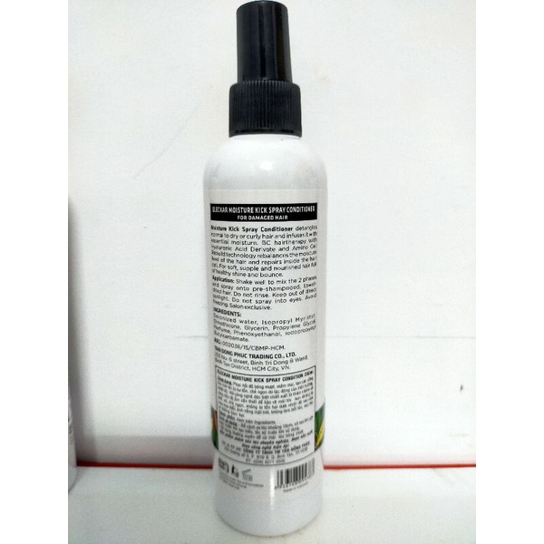 Xịt dưỡng tóc ELECKAR colagen