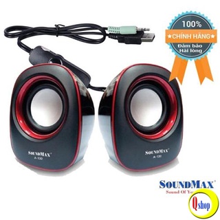 Loa máy tính soundmax a130 2.0 - hàng chính hãng