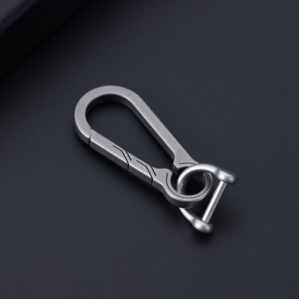 Móc Chìa Khóa Bằng Hợp Kim Titan Thiết Kế Tiện Lợi Dễ Dùng