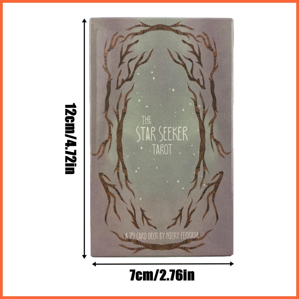 Bộ Bài Tarot 78 Lá Tiếng Anh Đầy Sao Oracle
