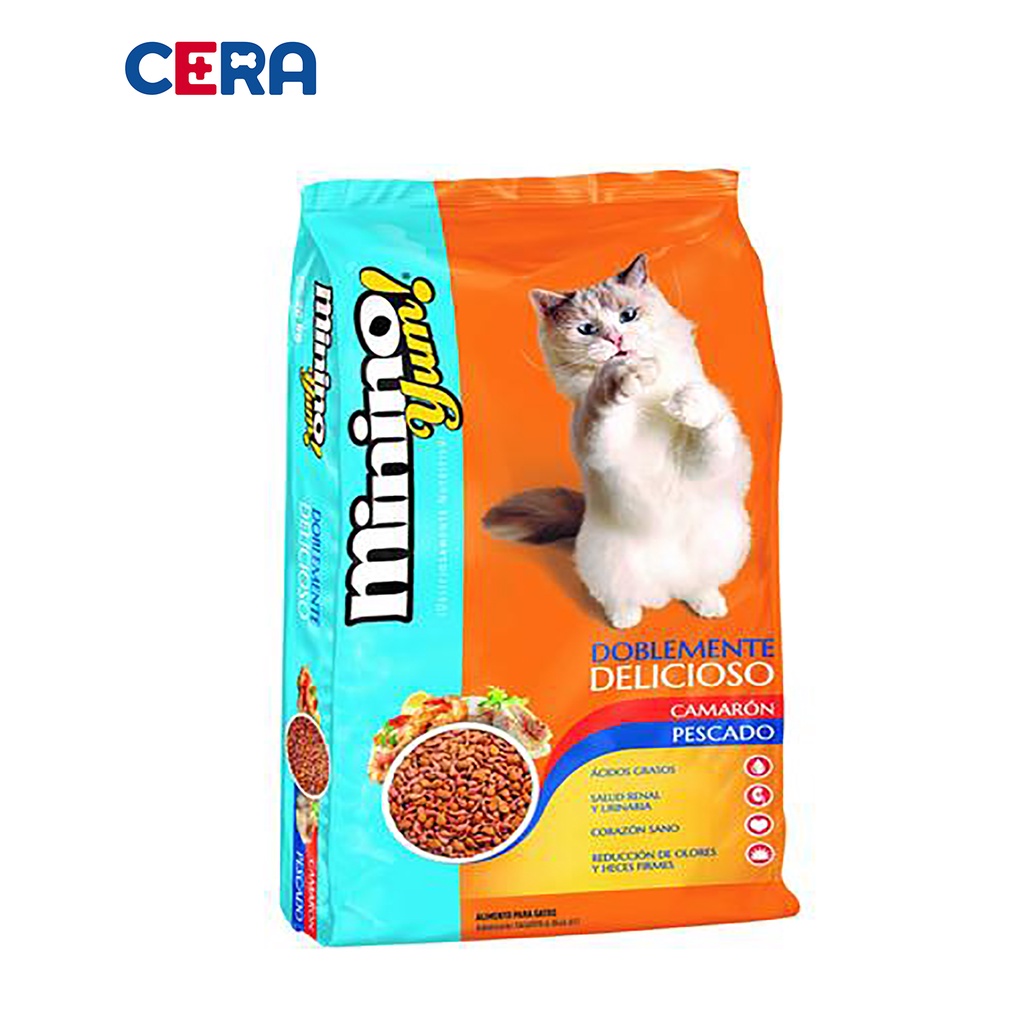 Thức Ăn Khô Dinh Dưỡng Cho Mèo - Minino Yum (350G) Vị Hải Sản
