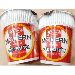 Mì ly Modern lẩu thái tôm