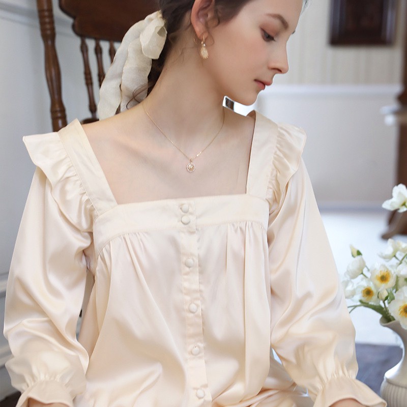 Đồ ngủ đồ bộ đồ mặc nhà pijama Linh Bông - Mã D3