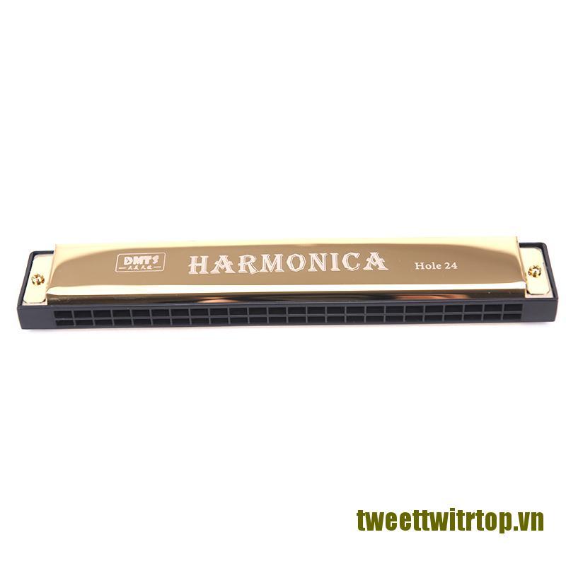 Kèn Harmonica Tremolo 24 Lỗ