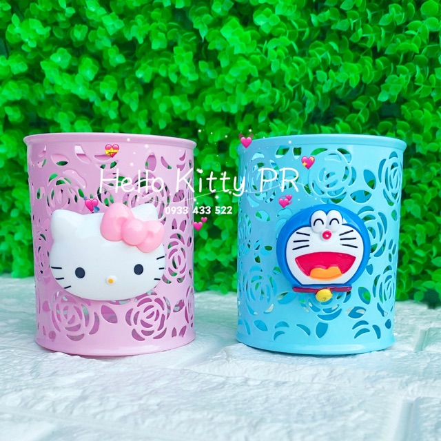 Ống cắm viết Hello Kitty - Doremon Doraemon