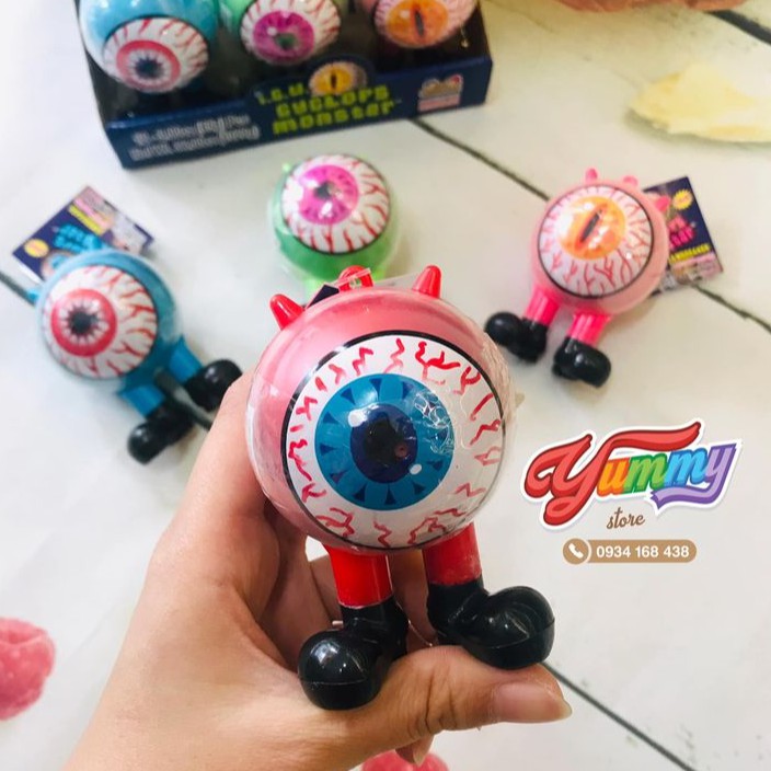 Kẹo Gum ICU Cyclops Monters Ngẫu nhiên Date 07/2023