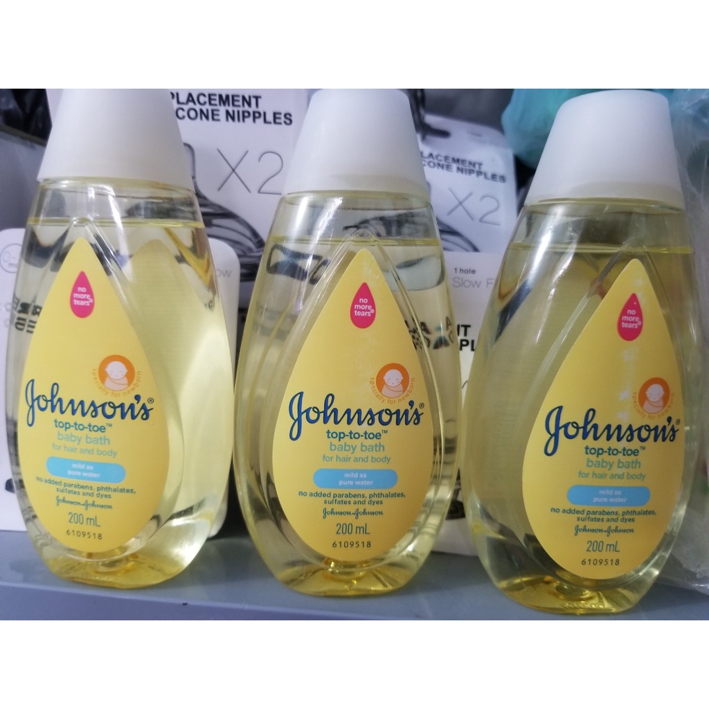Sữa Tắm Gội Toàn Thân Johnson baby Top To Toe 200ml