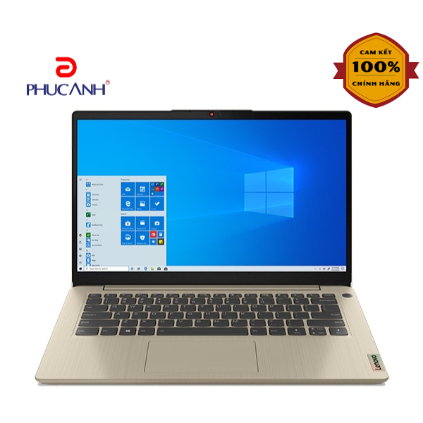 Laptop Lenovo Ideapad Slim 3 14ITL6 82H700VLVN (i5-1135G7/8GB/512GB SSD/VGA ON/14.0”FHD/Win11/Sand)Hàng chính hãng