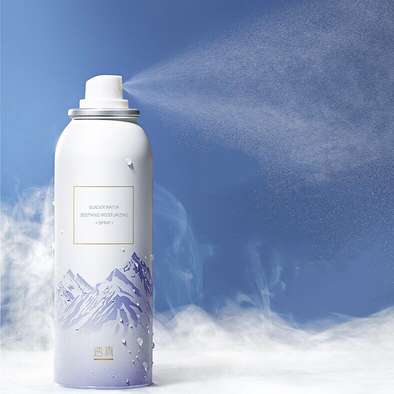 Xịt khoáng đá băng LUCENBASE phục hồi dưỡng ẩm khóa ẩm dịu da Glacier Water Soothing Moisturizing Spray LUCB59 | BigBuy360 - bigbuy360.vn